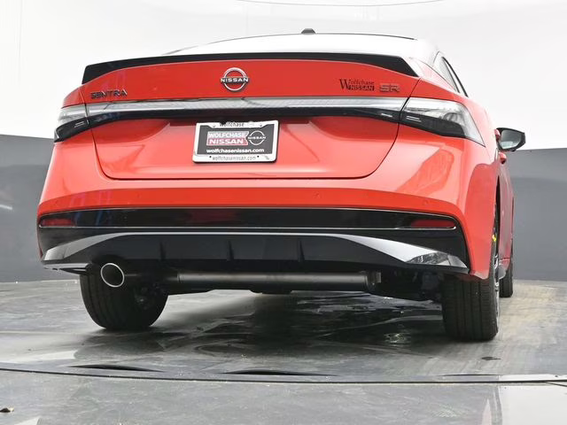 2026 Energetic Ember/Super Blk Nissan Sentra SR FWD Sedan
