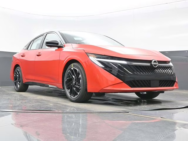 2026 Energetic Ember/Super Blk Nissan Sentra SR FWD Sedan