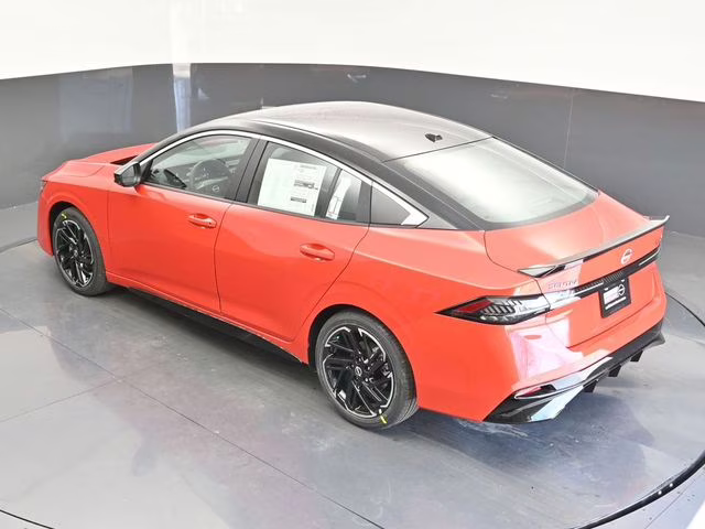 2026 Energetic Ember/Super Blk Nissan Sentra SR FWD Sedan