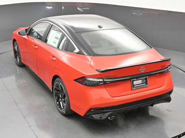 2026 Energetic Ember/Super Blk Nissan Sentra SR FWD Sedan