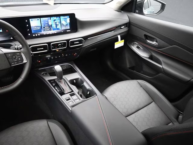 2026 Atlantic Gray/Super Black Nissan Sentra SR FWD Sedan