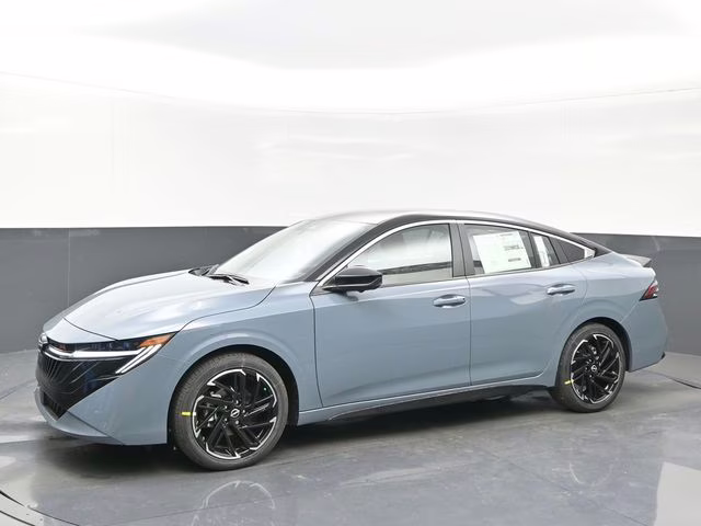 2026 Atlantic Gray/Super Black Nissan Sentra SR FWD Sedan
