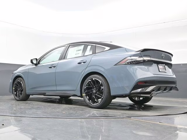 2026 Atlantic Gray/Super Black Nissan Sentra SR FWD Sedan