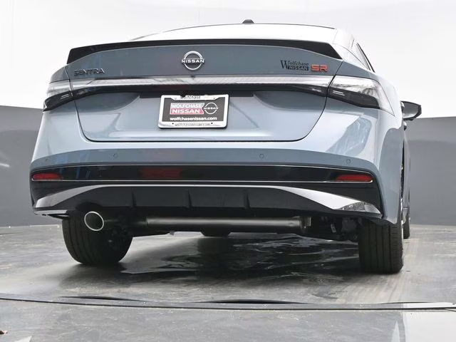 2026 Atlantic Gray/Super Black Nissan Sentra SR FWD Sedan