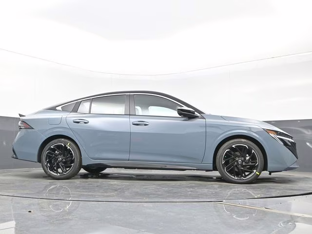 2026 Atlantic Gray/Super Black Nissan Sentra SR FWD Sedan