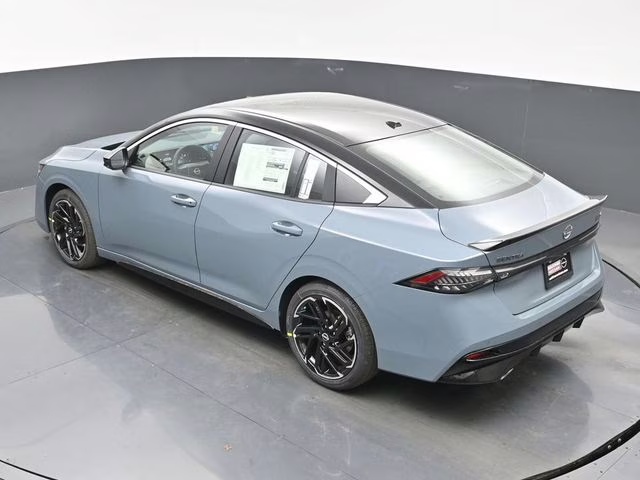 2026 Atlantic Gray/Super Black Nissan Sentra SR FWD Sedan