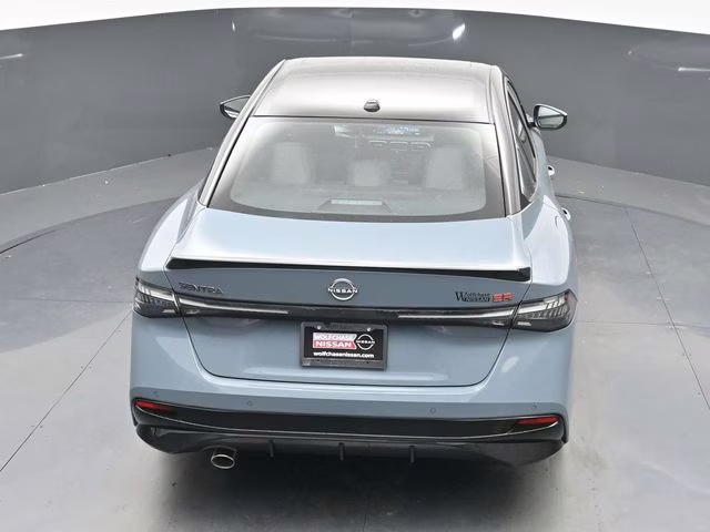 2026 Atlantic Gray/Super Black Nissan Sentra SR FWD Sedan