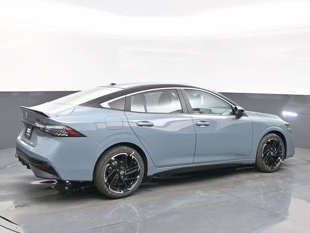 2026 Atlantic Gray/Super Black Nissan Sentra SR FWD Sedan