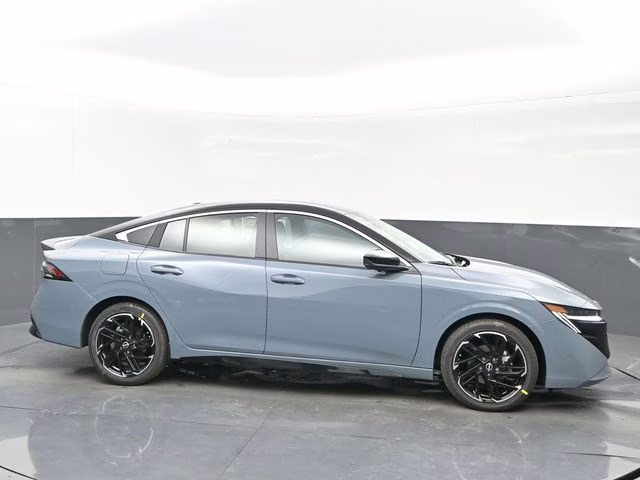 2026 Atlantic Gray/Super Black Nissan Sentra SR FWD Sedan