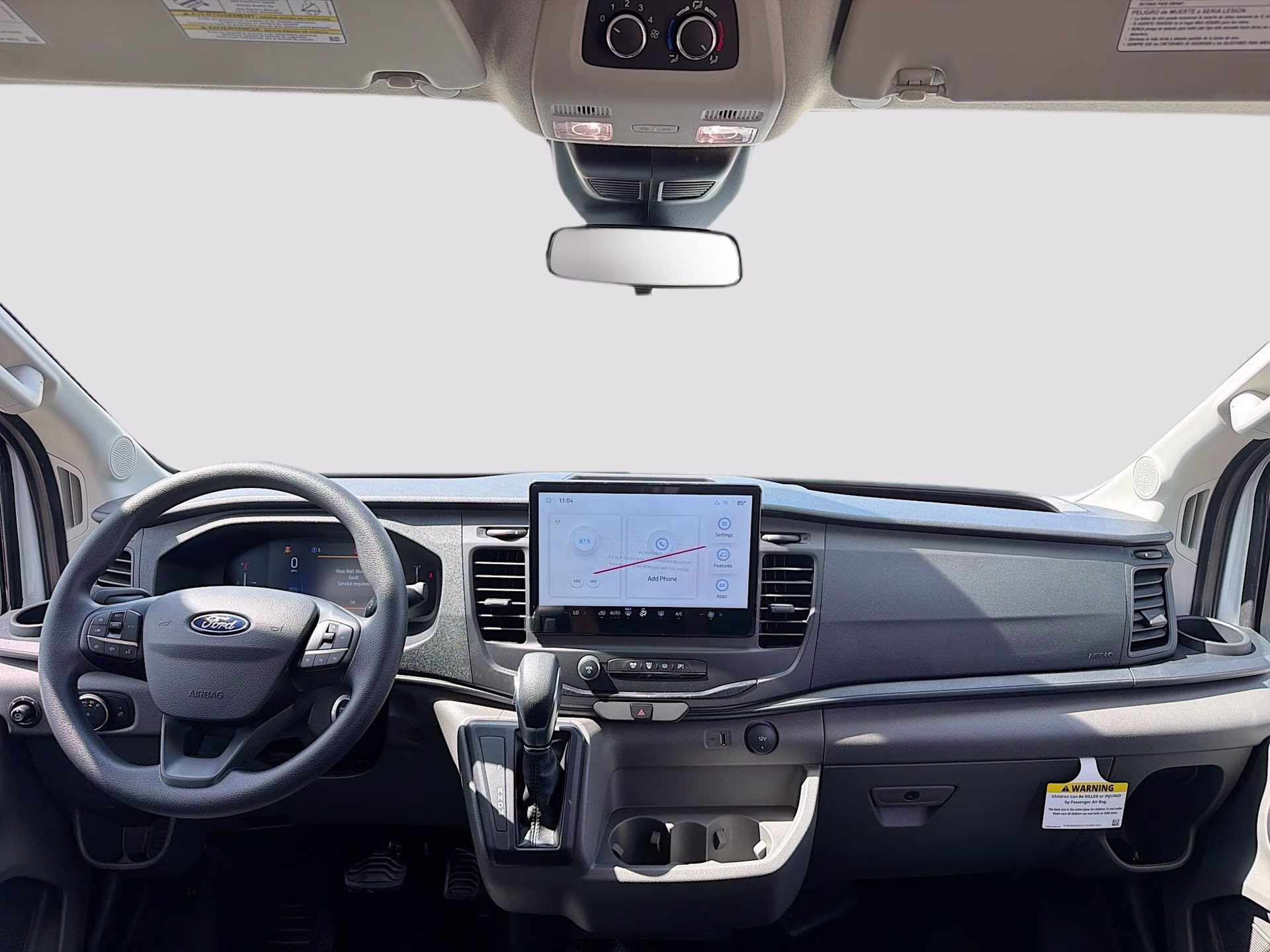 2026 Oxford White Ford Transit-350 XL RWD Crossover