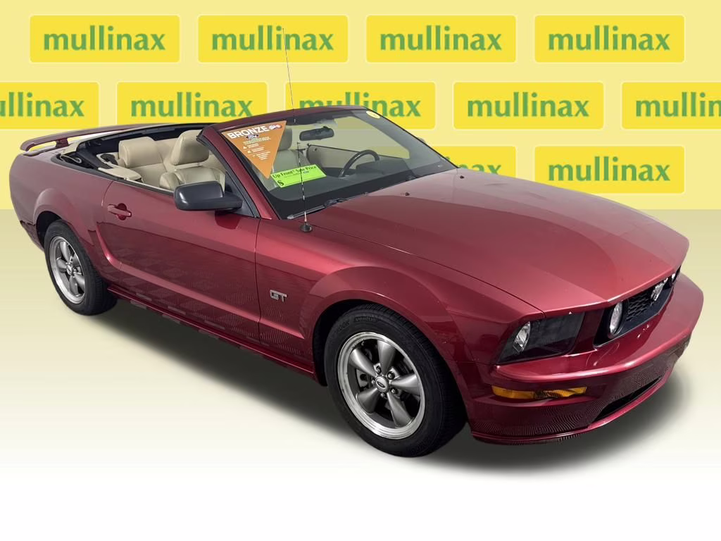 2006 Redfire Clearcoat Metallic Ford Mustang GT Premium RWD Convertible