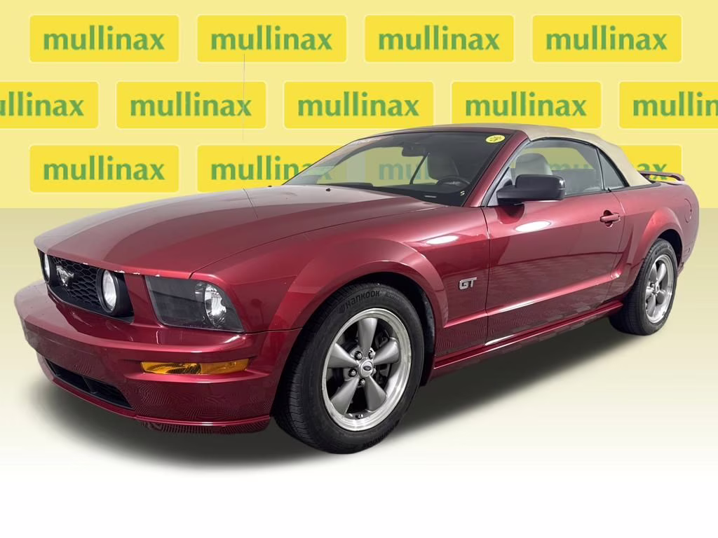 2006 Redfire Clearcoat Metallic Ford Mustang GT Premium RWD Convertible