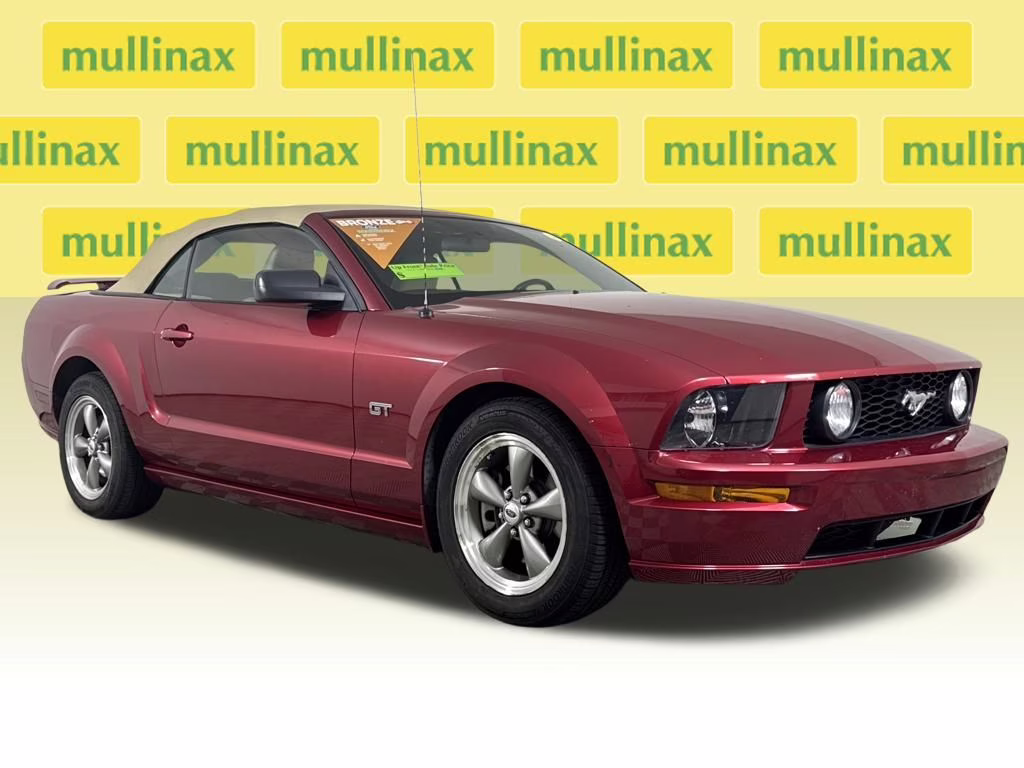 2006 Redfire Clearcoat Metallic Ford Mustang GT Premium RWD Convertible