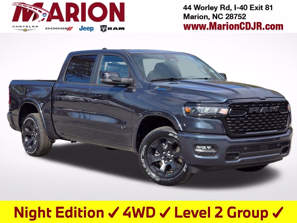 2026 Forged Blue Metallic Ram 1500 Big Horn/Lone Star 4X4 Truck
