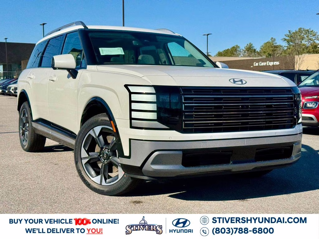 2026 Creamy White Pearl Hyundai Palisade Limited FWD SUV