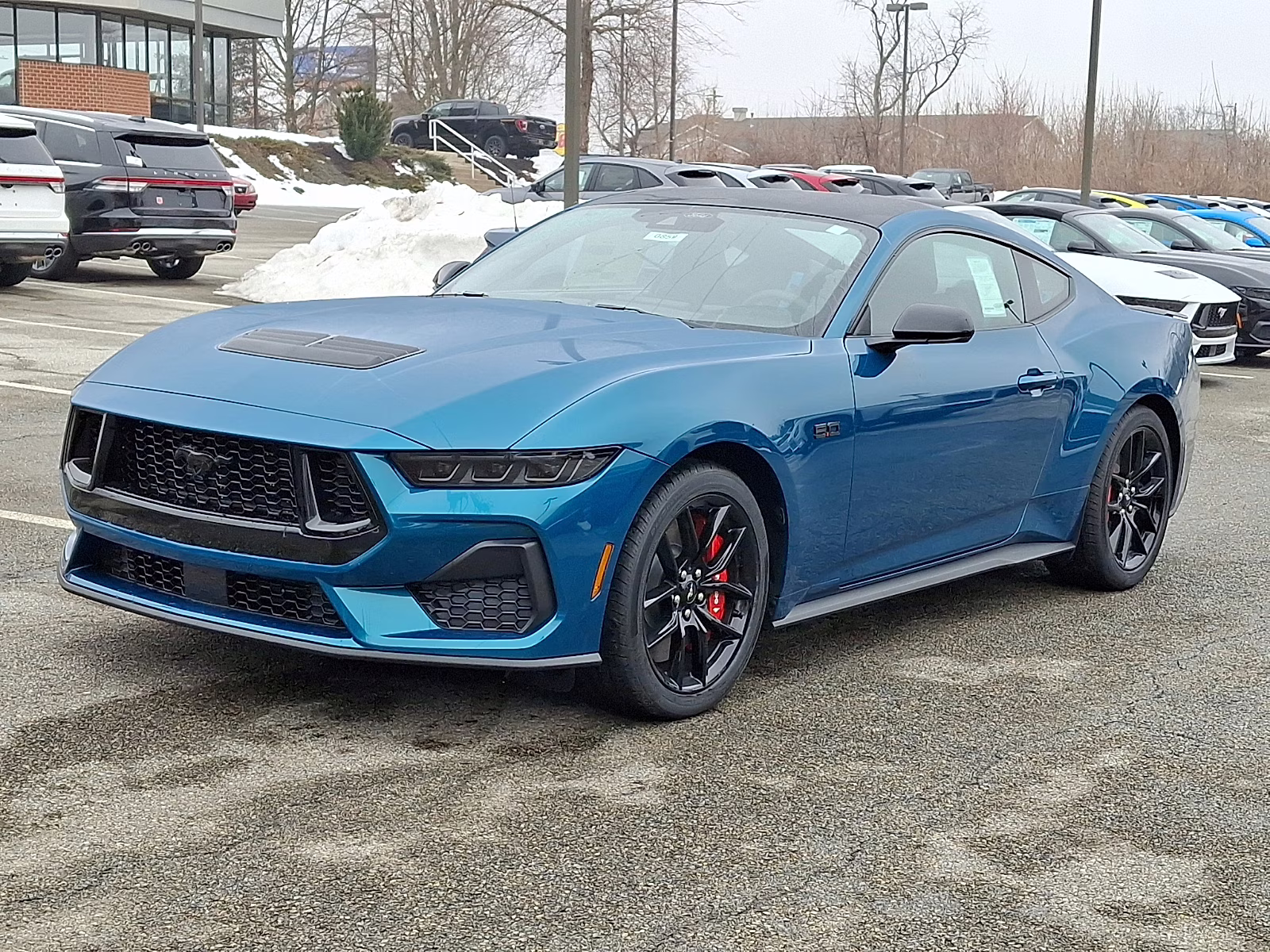 2026 Adriatic Blue Metallic - B2 Ford Mustang GT Fastback RWD