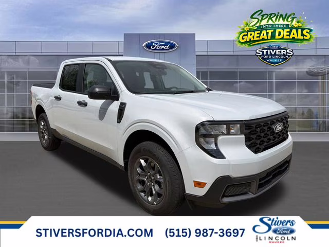 2026 Space White Metallic Ford Maverick XLT AWD Truck