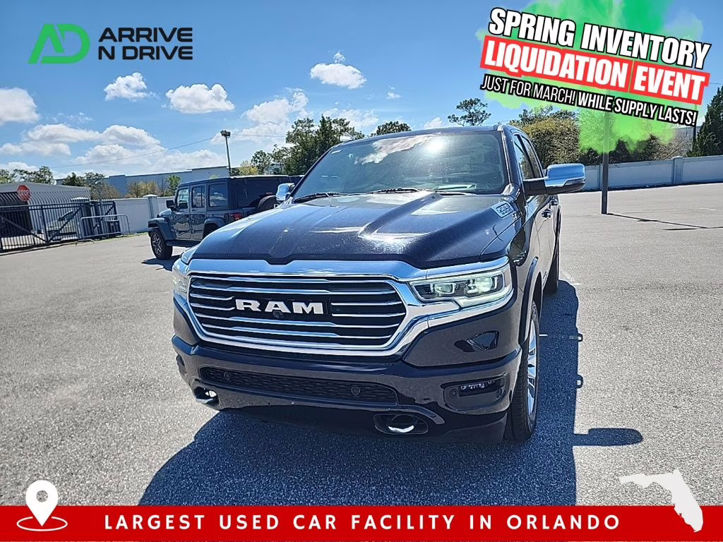 2022 Black Ram 1500 Laramie Longhorn 4X4 Truck