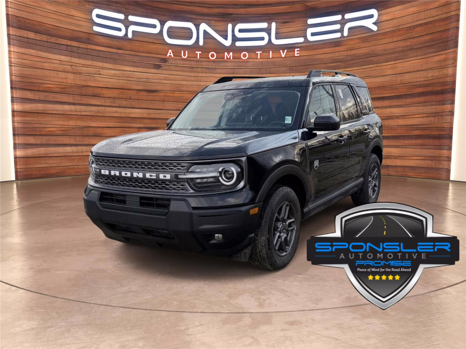 2025 Shadow Black Ford Bronco Sport Big Bend 4X4 SUV