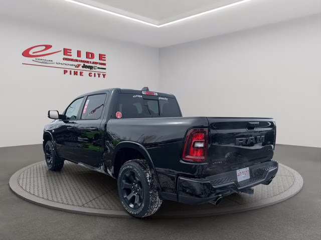 2026 Diamond Black Crystal Pearlcoat Ram 1500 Big Horn Night Edition 4X4 Truck