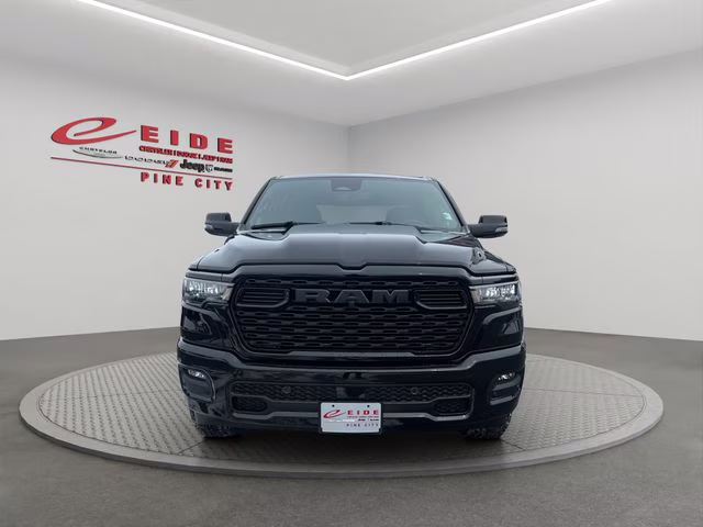 2026 Diamond Black Crystal Pearlcoat Ram 1500 Big Horn Night Edition 4X4 Truck