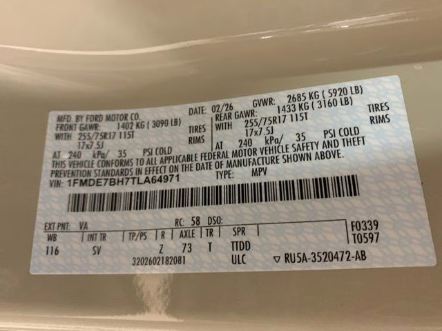 2026 Desert Sand Ford Bronco Big Bend 4X4 SUV