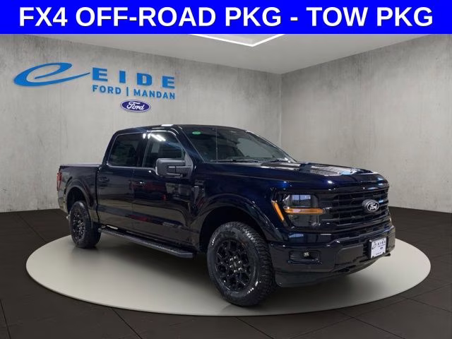 2026 Antimatter Blue Metallic Ford F-150 XLT Black Appearance 4X4 Truck