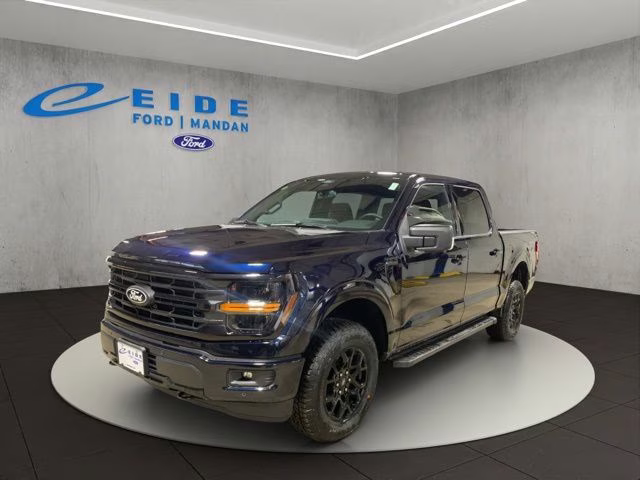 2026 Antimatter Blue Metallic Ford F-150 XLT Black Appearance 4X4 Truck
