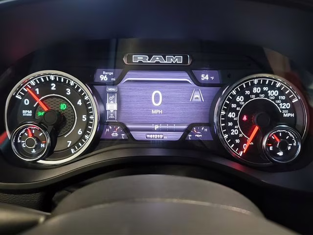 2025 Bright White Clearcoat Ram 1500 Big Horn 4X4 Truck