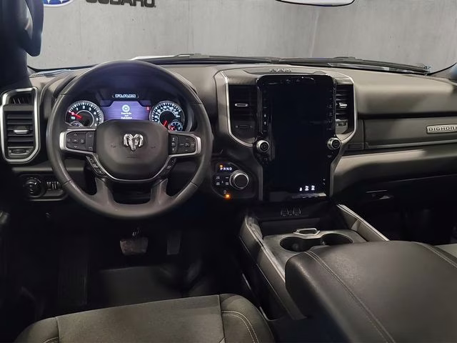 2025 Bright White Clearcoat Ram 1500 Big Horn 4X4 Truck