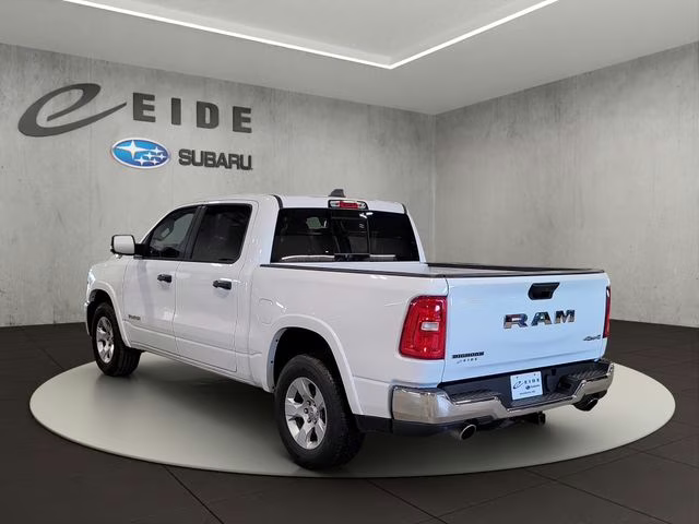 2025 Bright White Clearcoat Ram 1500 Big Horn 4X4 Truck