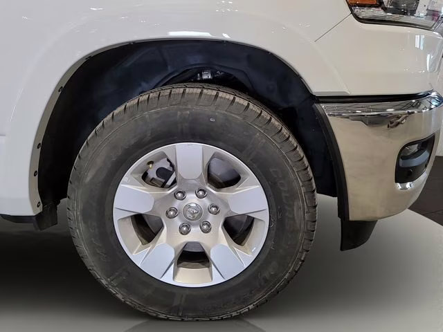 2025 Bright White Clearcoat Ram 1500 Big Horn 4X4 Truck