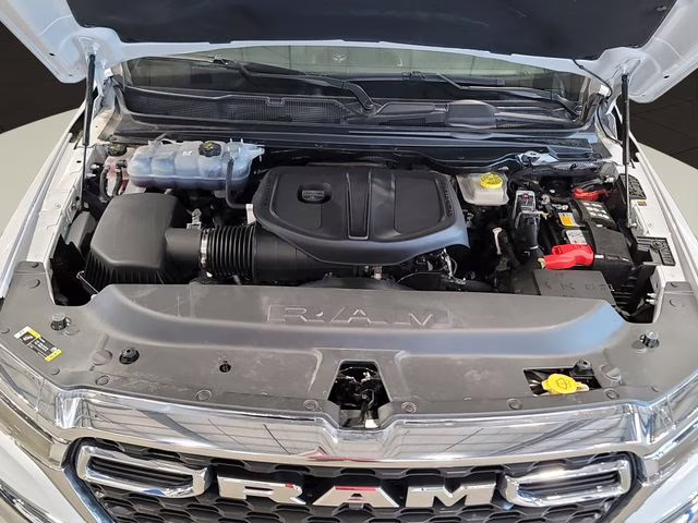 2025 Bright White Clearcoat Ram 1500 Big Horn 4X4 Truck