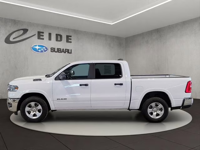 2025 Bright White Clearcoat Ram 1500 Big Horn 4X4 Truck