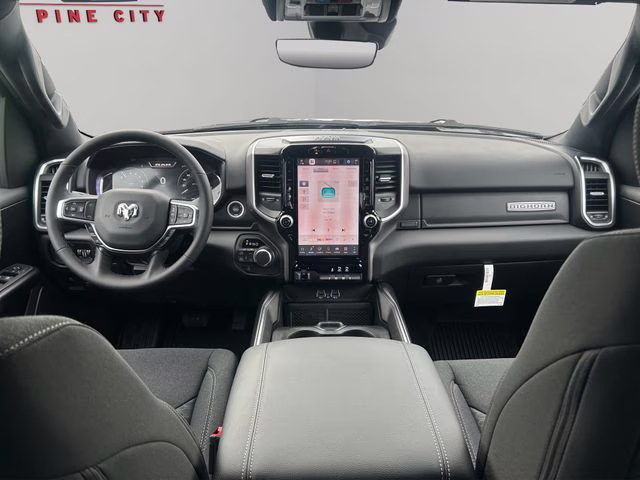 2026 Diamond Black Crystal Pearlcoat Ram 1500 Big Horn Night Edition 4X4 Truck