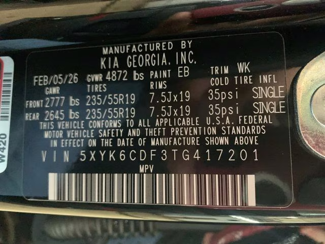 2026 Ebony Black Kia Sportage X-Line AWD SUV