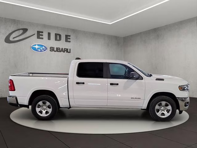 2025 Bright White Clearcoat Ram 1500 Big Horn 4X4 Truck