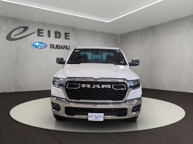 2025 Bright White Clearcoat Ram 1500 Big Horn 4X4 Truck