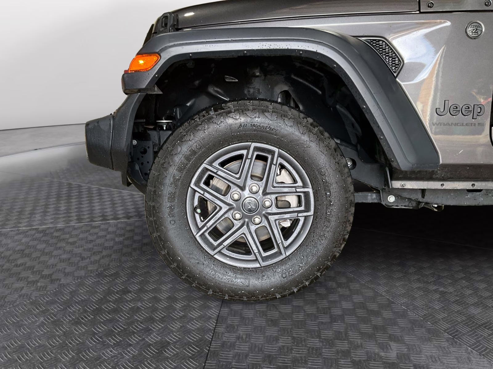 2024 Granite Crystal Metallic Clearcoat Jeep Wrangler Sport S 4X4 SUV