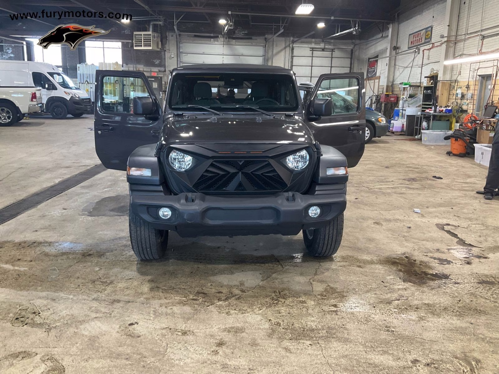 2024 Granite Crystal Metallic Clearcoat Jeep Wrangler Sport S 4X4 SUV