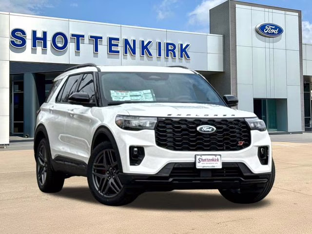 2026 White Ford Explorer ST 4X4 SUV