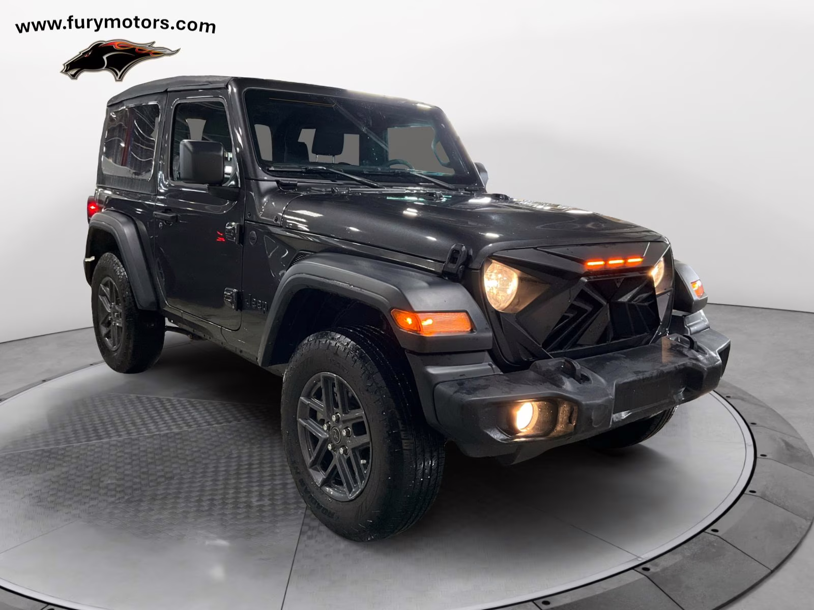 2024 Granite Crystal Metallic Clearcoat Jeep Wrangler Sport S 4X4 SUV