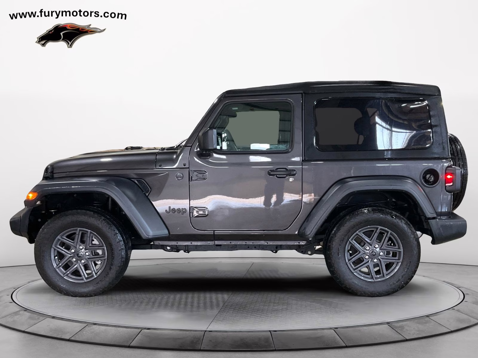 2024 Granite Crystal Metallic Clearcoat Jeep Wrangler Sport S 4X4 SUV