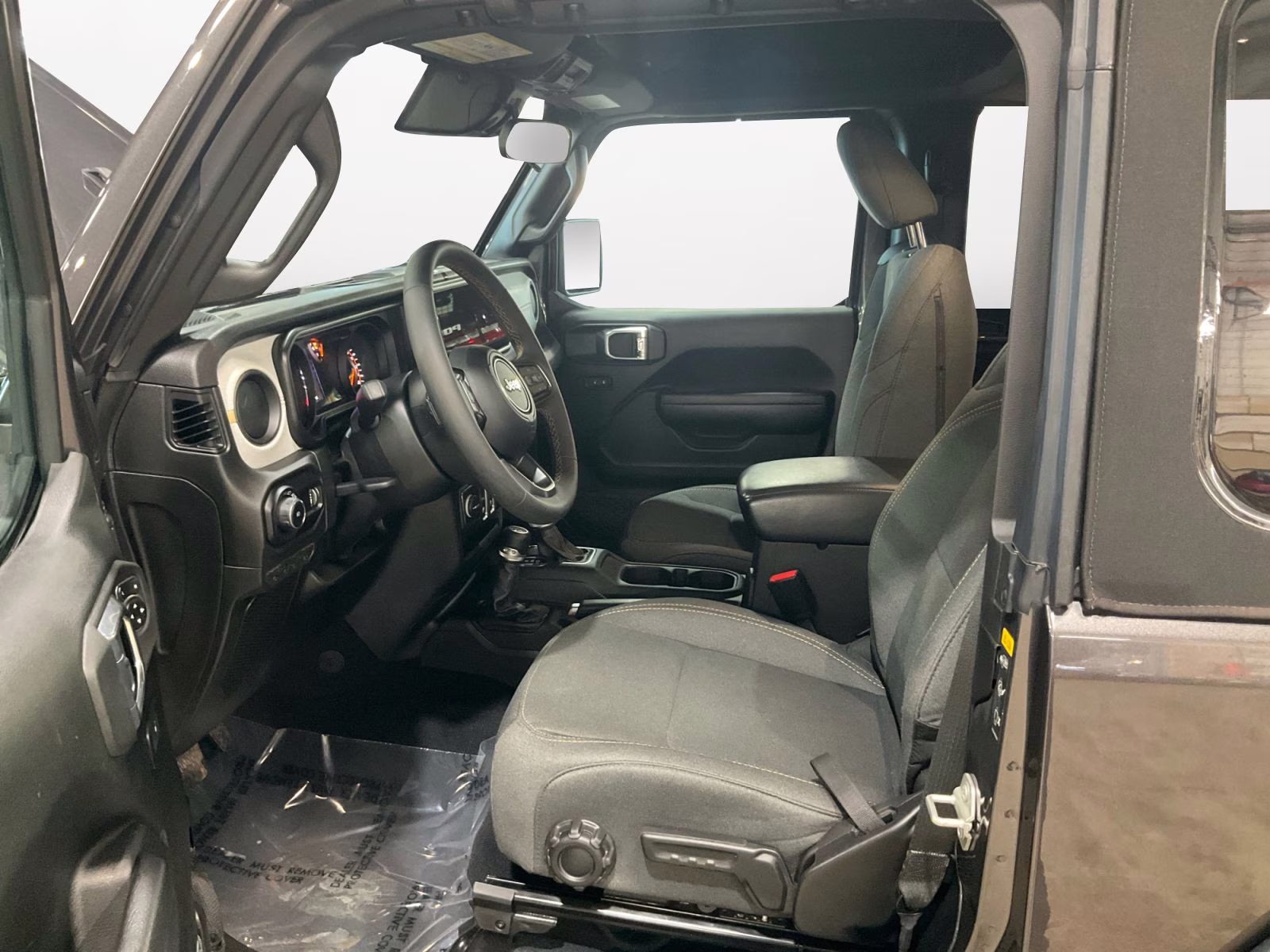 2024 Granite Crystal Metallic Clearcoat Jeep Wrangler Sport S 4X4 SUV