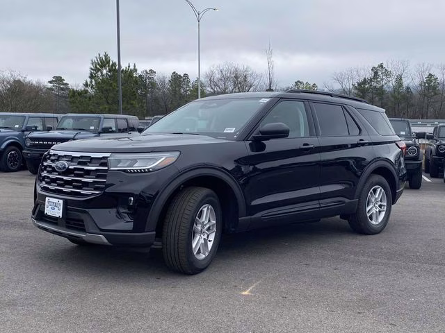 2026 Black Metallic Ford Explorer Active RWD SUV