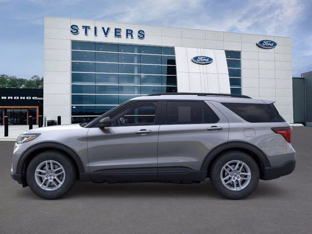 2026 Carbonized Gray Ford Explorer Active RWD SUV