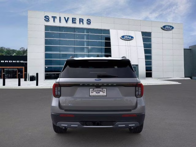 2026 Carbonized Gray Ford Explorer Active RWD SUV