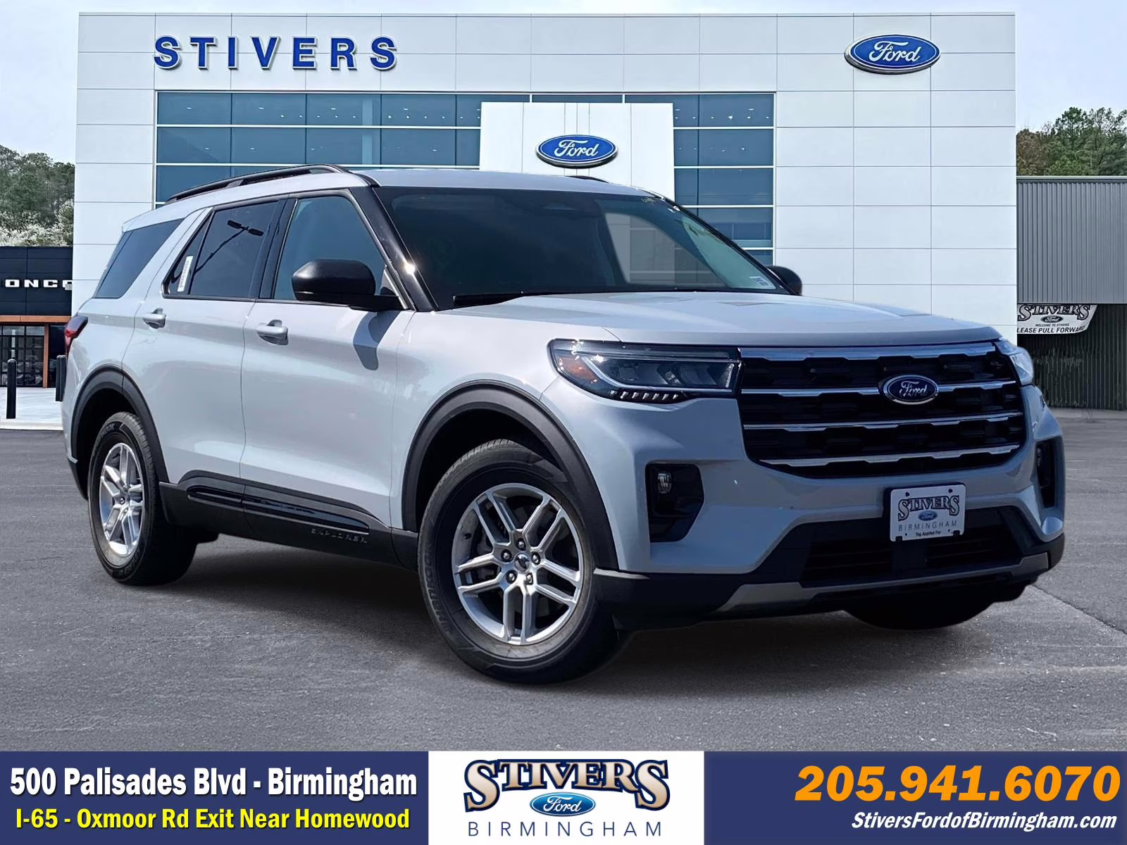 2026 SPACE SILVER Ford Explorer Active RWD SUV