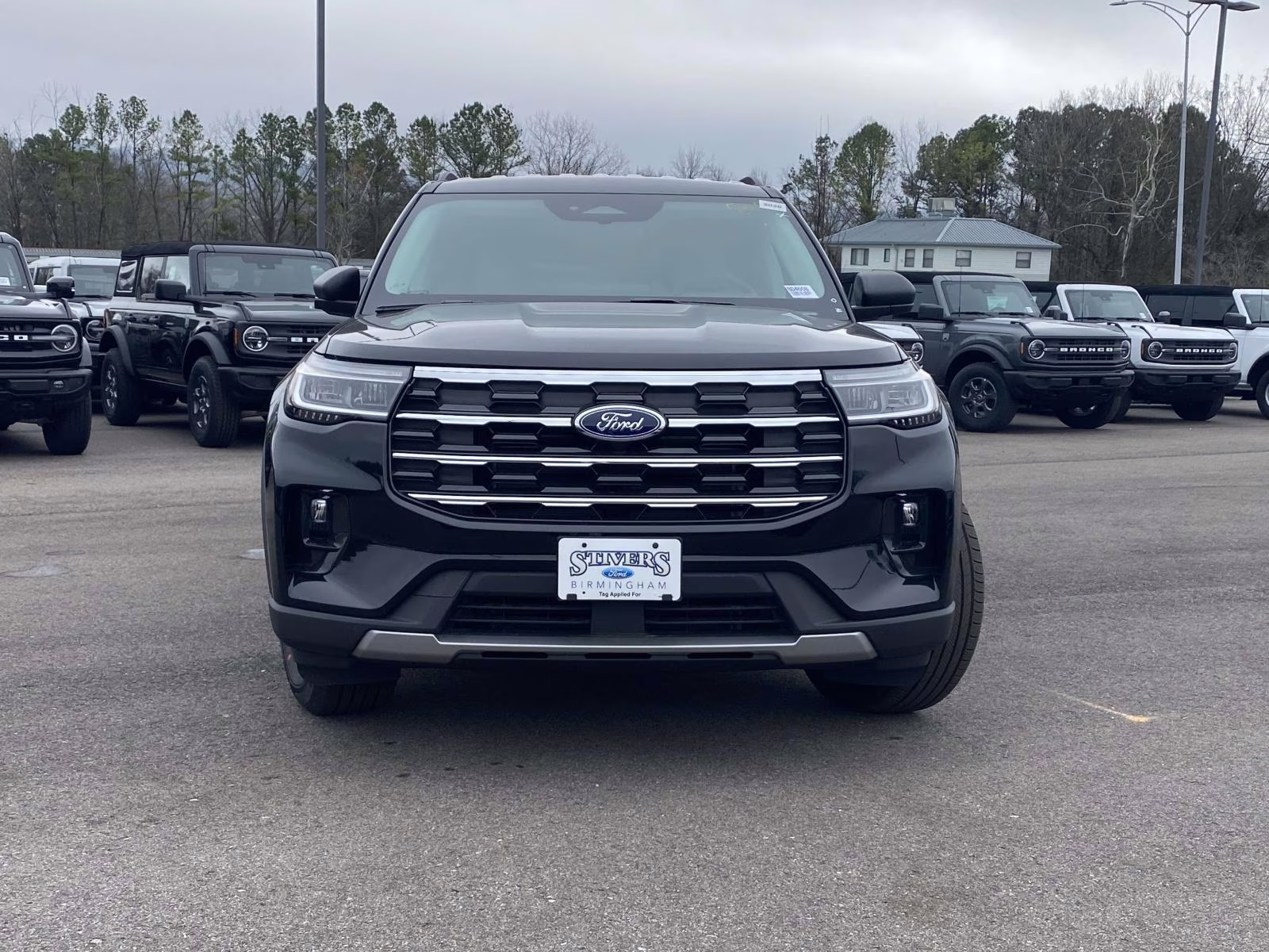 2026 Black Metallic Ford Explorer Active RWD SUV