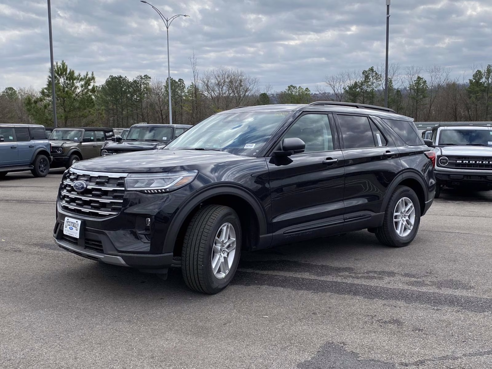 2026 Black Metallic Ford Explorer Active RWD SUV